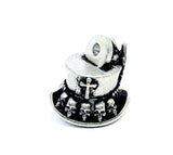 Baron Samedi top hat Voodoo  Single Charm Necklace