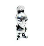 Alien grey man  UFO  Single Charm Necklace