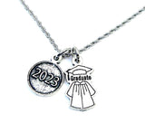 Cap and Gown 2023 20" Chain Necklace Graduation