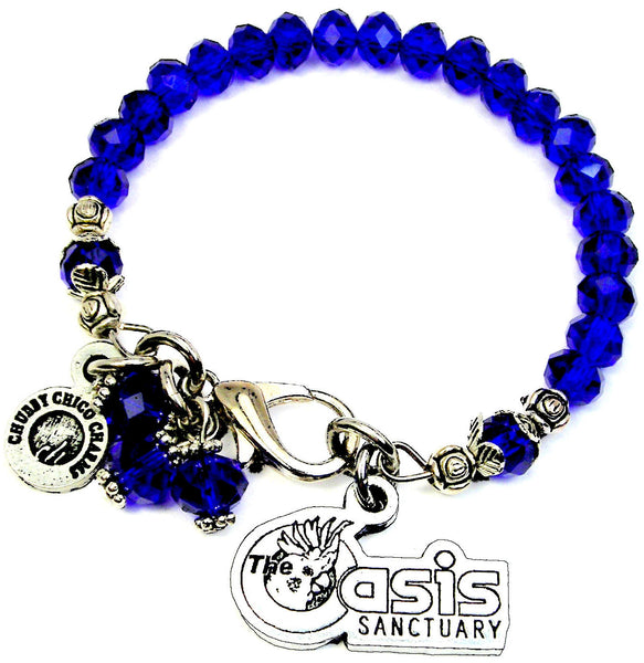 Oasis Sanctuary  Splash Of Color Crystal Bracelet