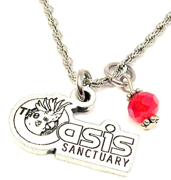 Oasis Sanctuary  Necklace with Crystal Accent