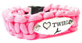 Love Twirl 550 Military Spec Paracord Bracelet