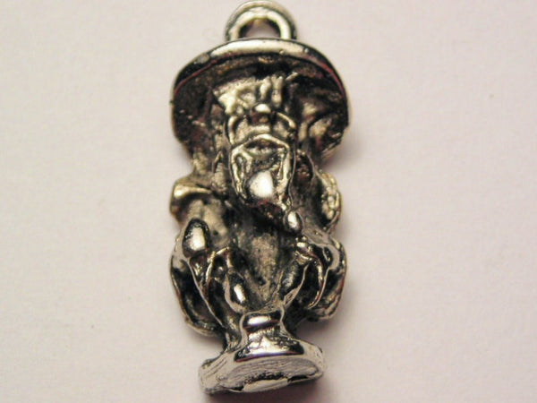 Old Man Genuine American Pewter Charm