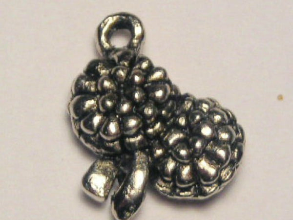 Pom Poms Genuine American Pewter Charm