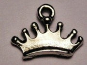 Princess Crown Genuine American Pewter Charm