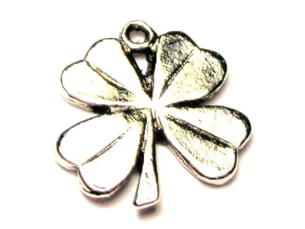 Four Leaf Clover Genuine American Pewter Charm