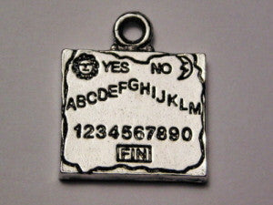 Vintage Ouija Board Genuine American Pewter Charm