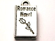 Romance Novel Genuine American Pewter Charm