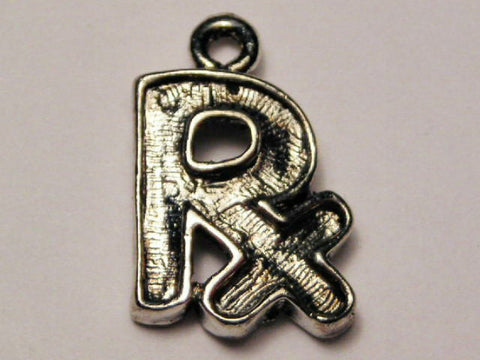 Rx Genuine American Pewter Charm