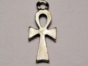 Small Ankh Genuine American Pewter Charm