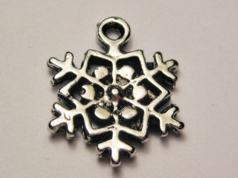 Snowflake Genuine American Pewter Charm