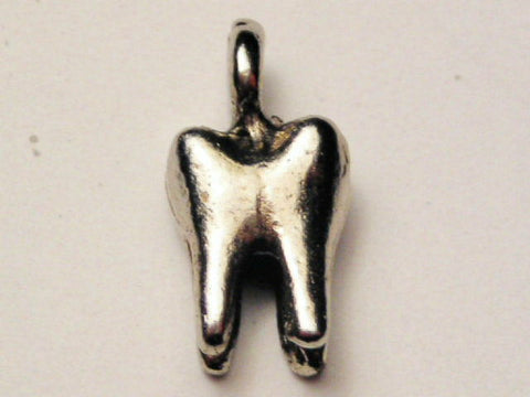 Tooth Genuine American Pewter Charm