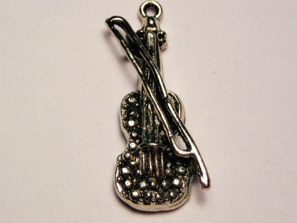 Violin Genuine American Pewter Charm