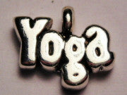 Yoga Genuine American Pewter Charm