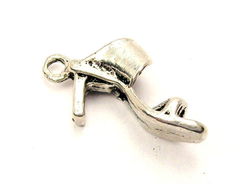 Sexy High Heel Shoe Genuine American Pewter Charm