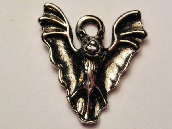 Dracula's Bat Genuine American Pewter Charm