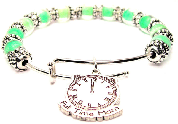 mom bracelet, mom jewelry, mom bangles, full time mom jewelry, new mom jewelry