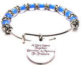 bereavement jewelry, bereavement bracelet, lossof a loved one