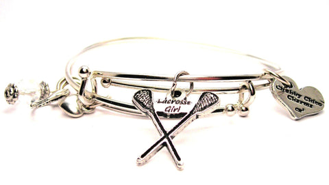 lacrosse bracelet, lacrosse bangles, lacrosse jewelry, sports bracelet, sports jewelry