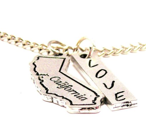 California State Love Stick Necklace