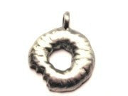 Donut With Bite Missing Genuine American Pewter Charm