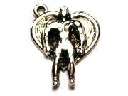 Dream Lover With Wings Genuine American Pewter Charm