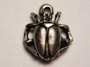 Egyptian Beatle Genuine American Pewter Charm