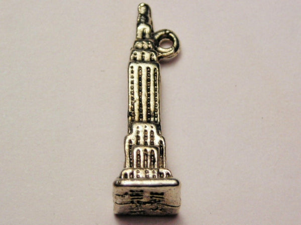 Empire State Building Genuine American Pewter Charm