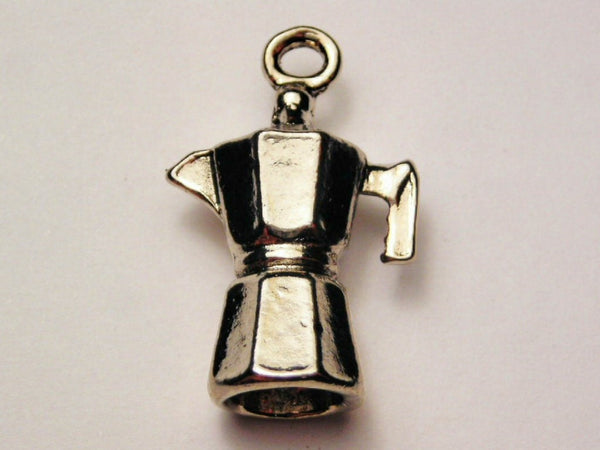 Espresso Coffee Pot Genuine American Pewter Charm