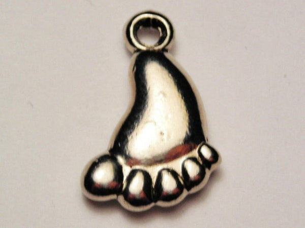 Foot Genuine American Pewter Charm