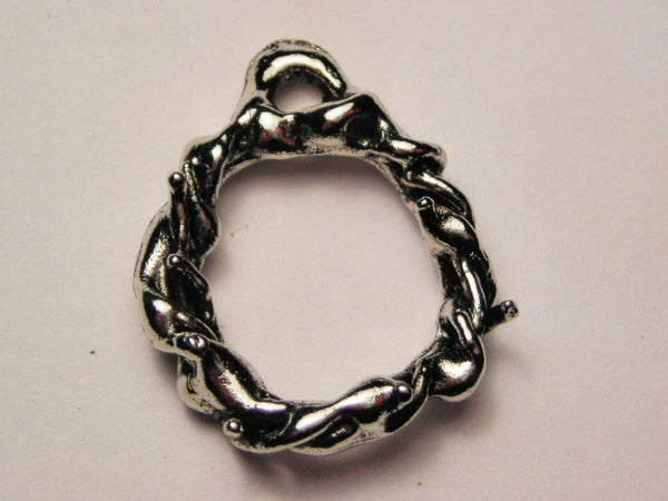 Crown Of Thorns Genuine American Pewter Charm