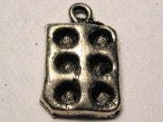 Small Muffin Pan Genuine American Pewter Charm