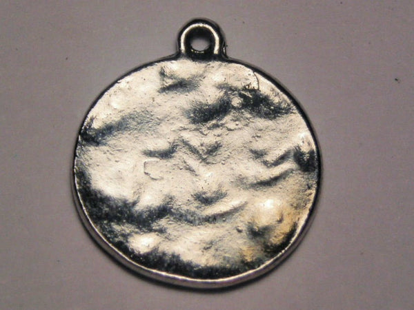 Full Moon Genuine American Pewter Charm