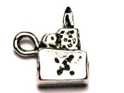 Lighter Genuine American Pewter Charm