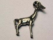 Giraffe Genuine American Pewter Charm