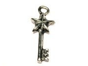 Fairy Wish Key Genuine American Pewter Charm