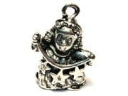 Little Angel With Stars Genuine American Pewter Charm