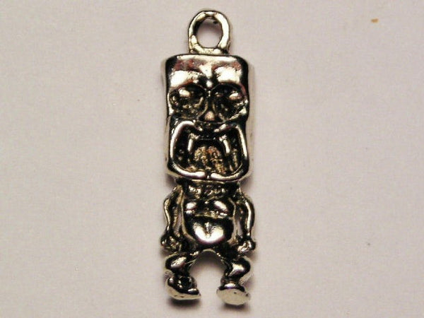 Hawaii Tiki Genuine American Pewter Charm