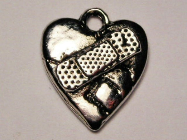 Healing A Broken Heart Genuine American Pewter Charm