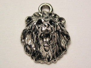 Roaring Lion Genuine American Pewter Charm