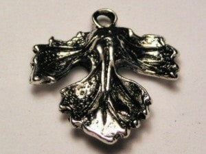 Fig Leaf Genuine American Pewter Charm