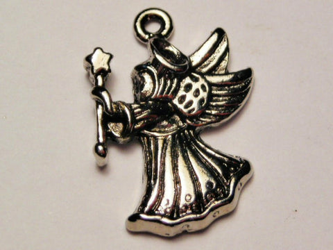 Magic Fairy Genuine American Pewter Charm