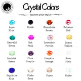 Find Your Joy Capped Crystal Bracelet