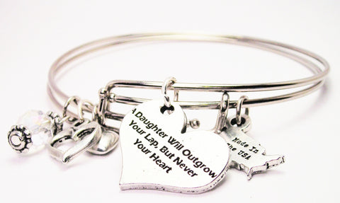 daughter bracelet, daughter bangles, daughter jewelry, family jewelry, expression jewelry