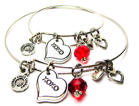 Hugs and Kisses Bangle, Hugs and Kisses Bracelet, Hugs and Kisses Jewelry, Style_Love Bracelet, Style_Love Bangle, Style_Love Jewelry, Valentine Gift, Valentine Bangle, Valentine Bracelet, Valentine Jewelry