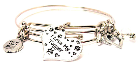 I love my Toyger bracelet, I love my Toyger bangles, I love my Toyger jewelry, Toyger bracelet