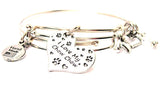 I love my chow chow bracelet, chow chow bracelet, chow chow bangles, dog bracelet