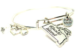 Rhode Island Expandable Bangle Bracelet Set