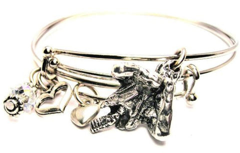 Half A Zombie Expandable Bangle Bracelet Set