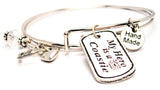 My Hero Is A Coastie Expandable Bangle Bracelet Set